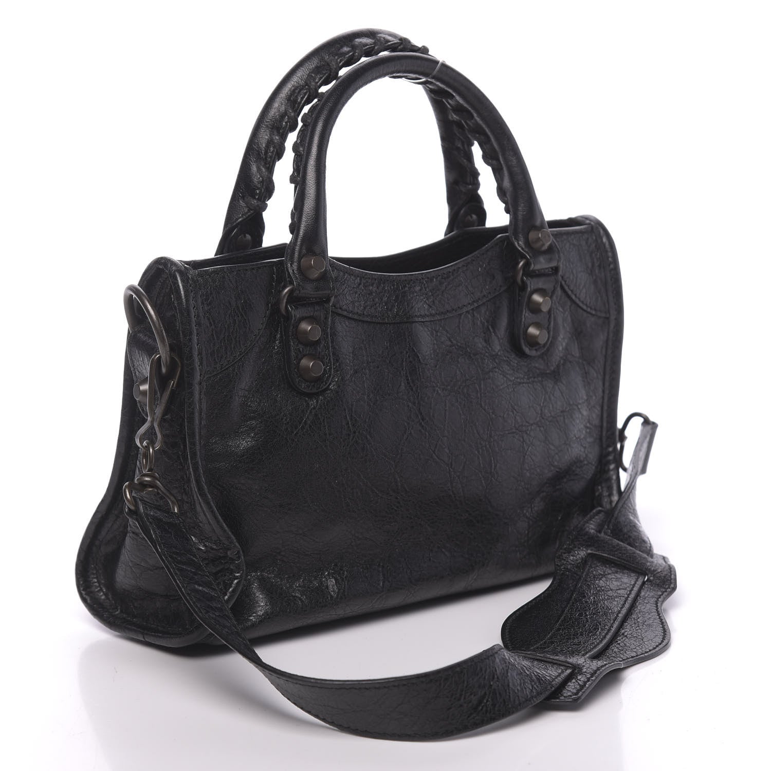 Balenciaga Agneau Classic Hardware Mini City Black 3 of 10