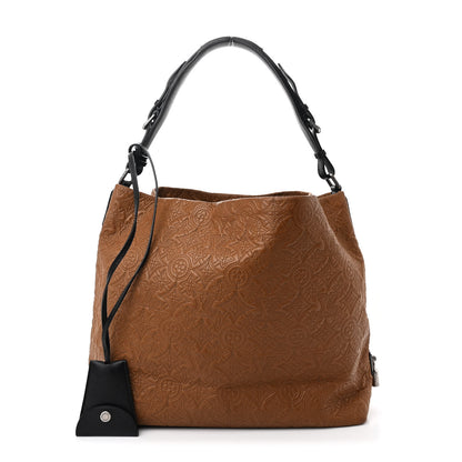 Louis Vuitton Monogram Lambskin Antheia Hobo PM Caramel 1 of 9