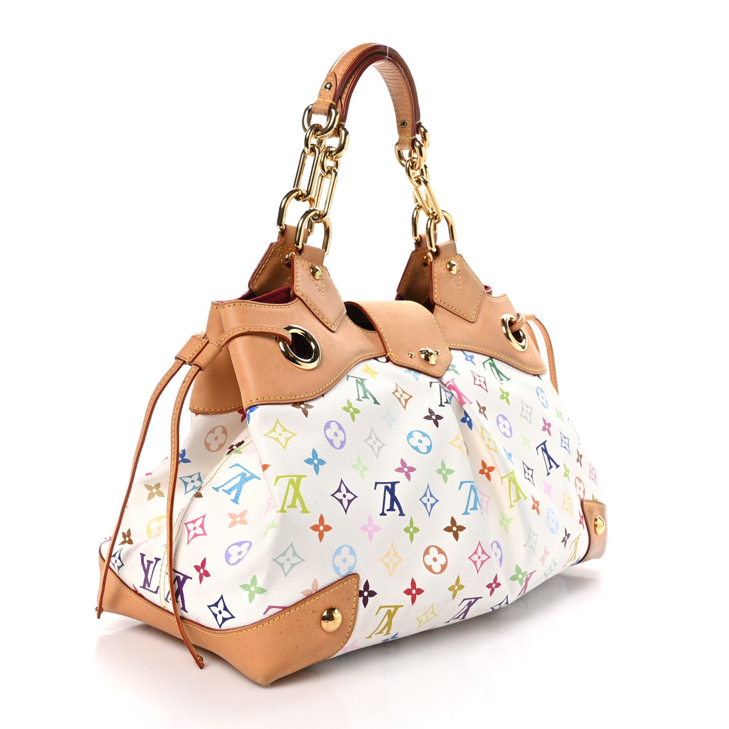 Louis Vuitton Monogram Multicolor Ursula White 3 of 13