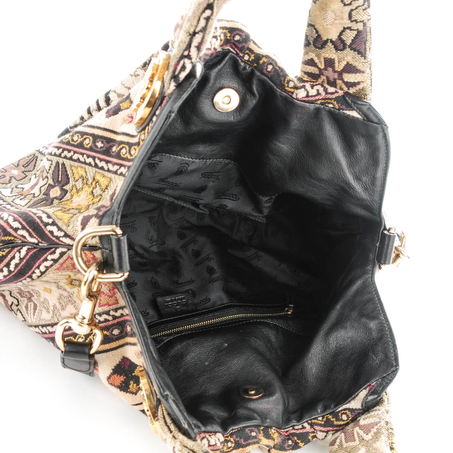 Gucci Tapestry Medium Hysteria Top Handle Bag 148683 – FASHIONPHILE
