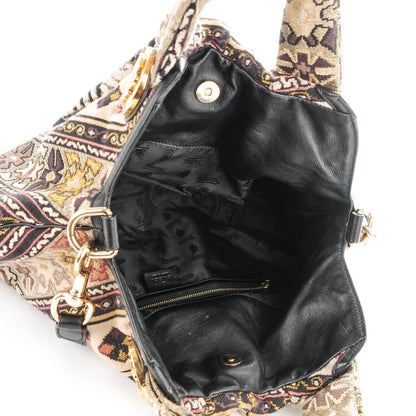 Gucci Tapestry Medium Hysteria Top Handle Bag 5 of 11