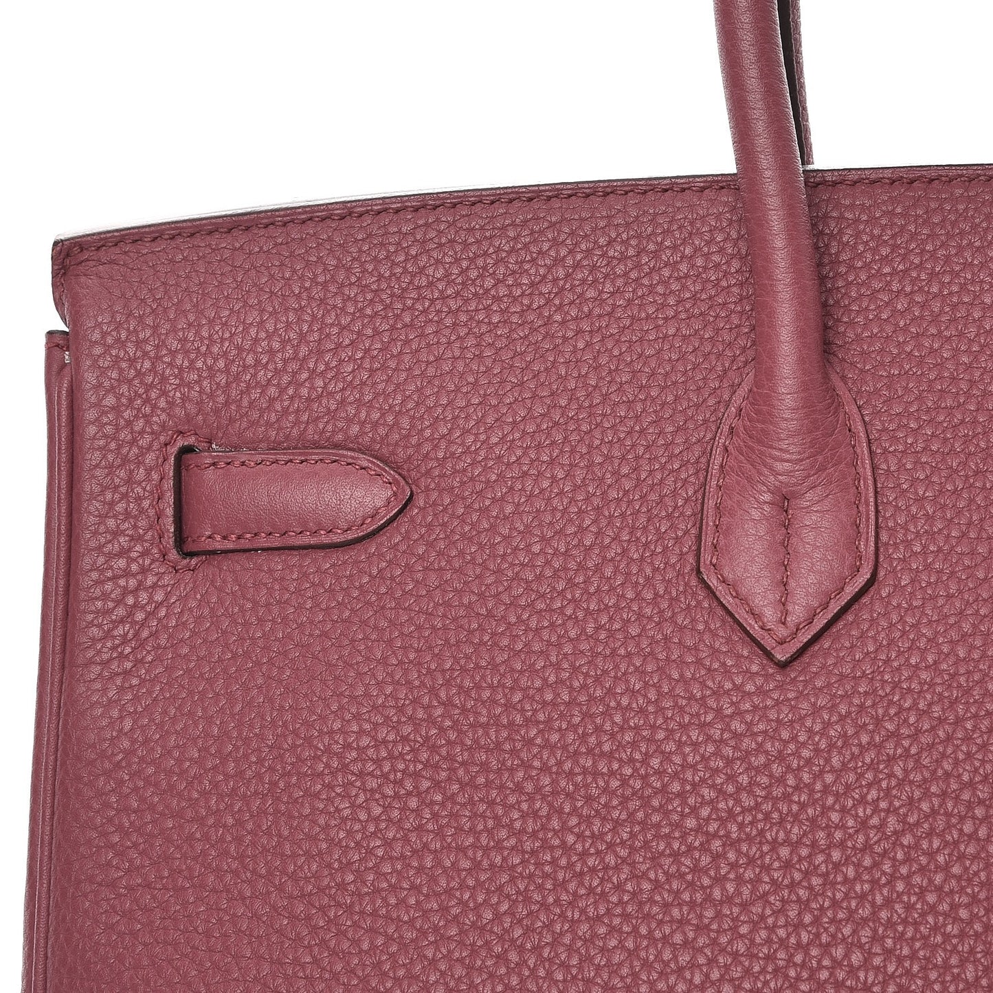 Taurillon Clemence Birkin 40 Bois de Rose