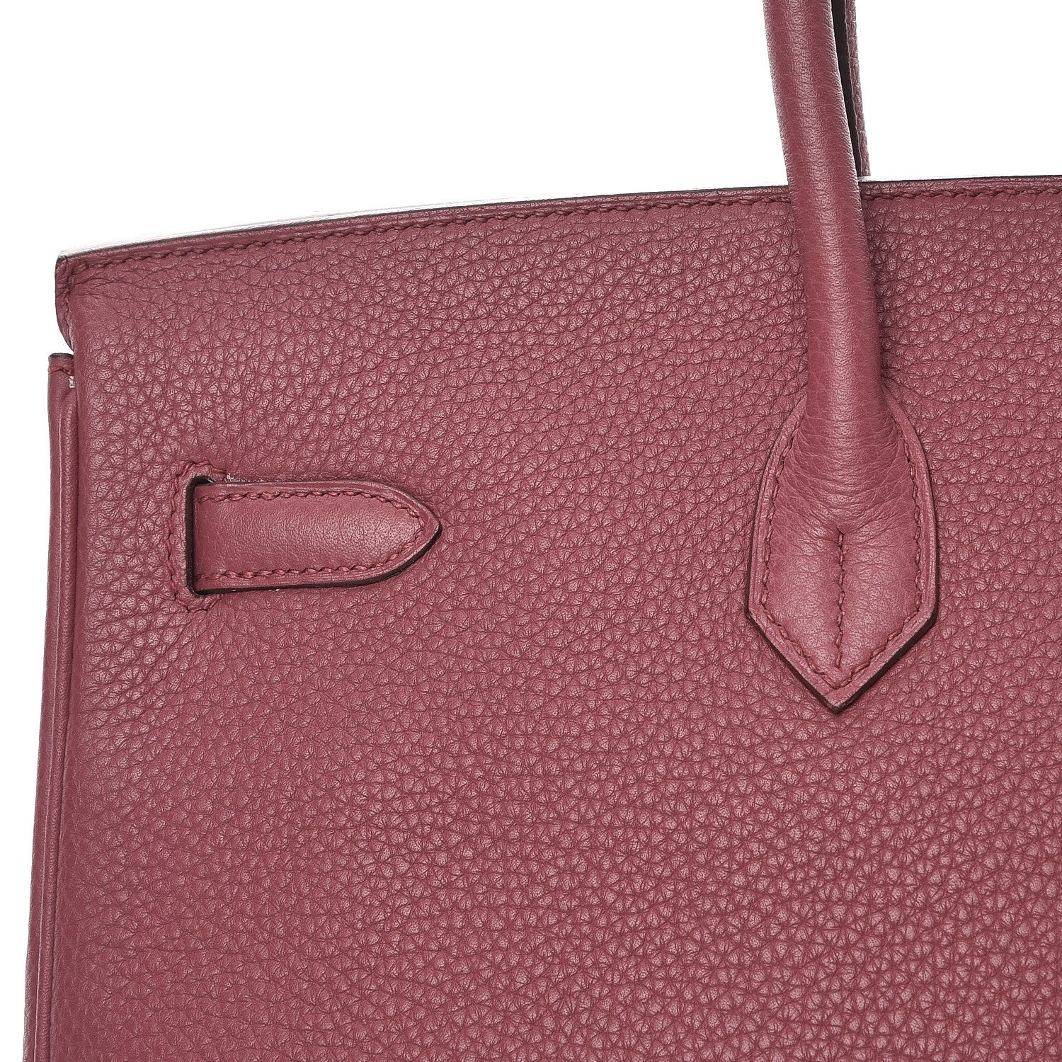 Hermes Taurillon Clemence Birkin 40 Bois de Rose 25 of 34