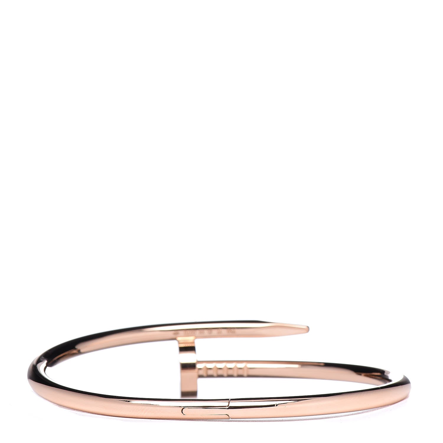 Cartier 18K Pink Gold Juste Un Clou Bracelet 17 3 of 6