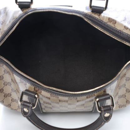 Gucci Crystal Monogram Medium Joy Boston Dark Brown 5 of 8