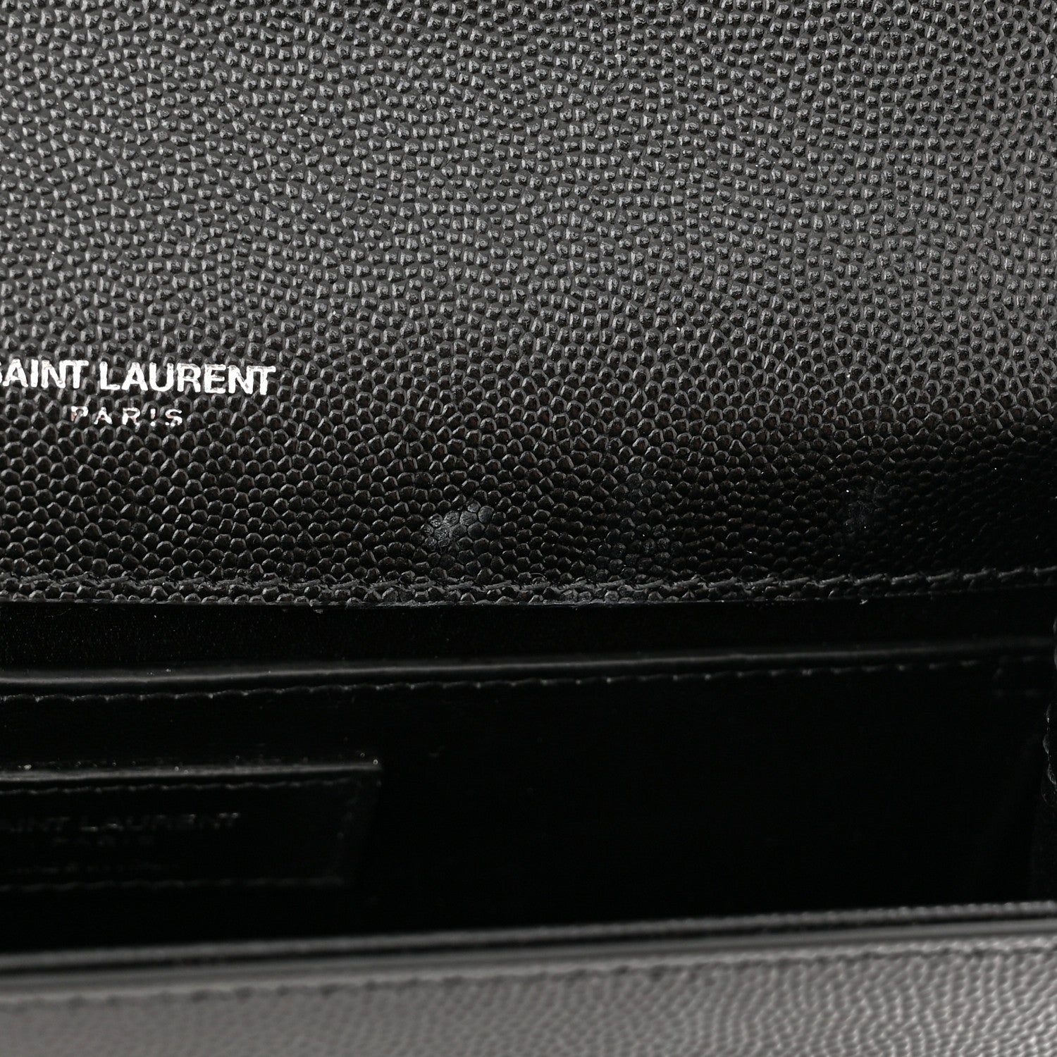 Saint Laurent Smooth Calfskin Medium Classic Monogram Kate Tassel Satchel Black 11 of 11