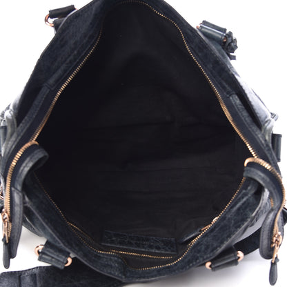Balenciaga Agneau Giant 12 Rose Gold Hardware City Dark Night 5 of 10