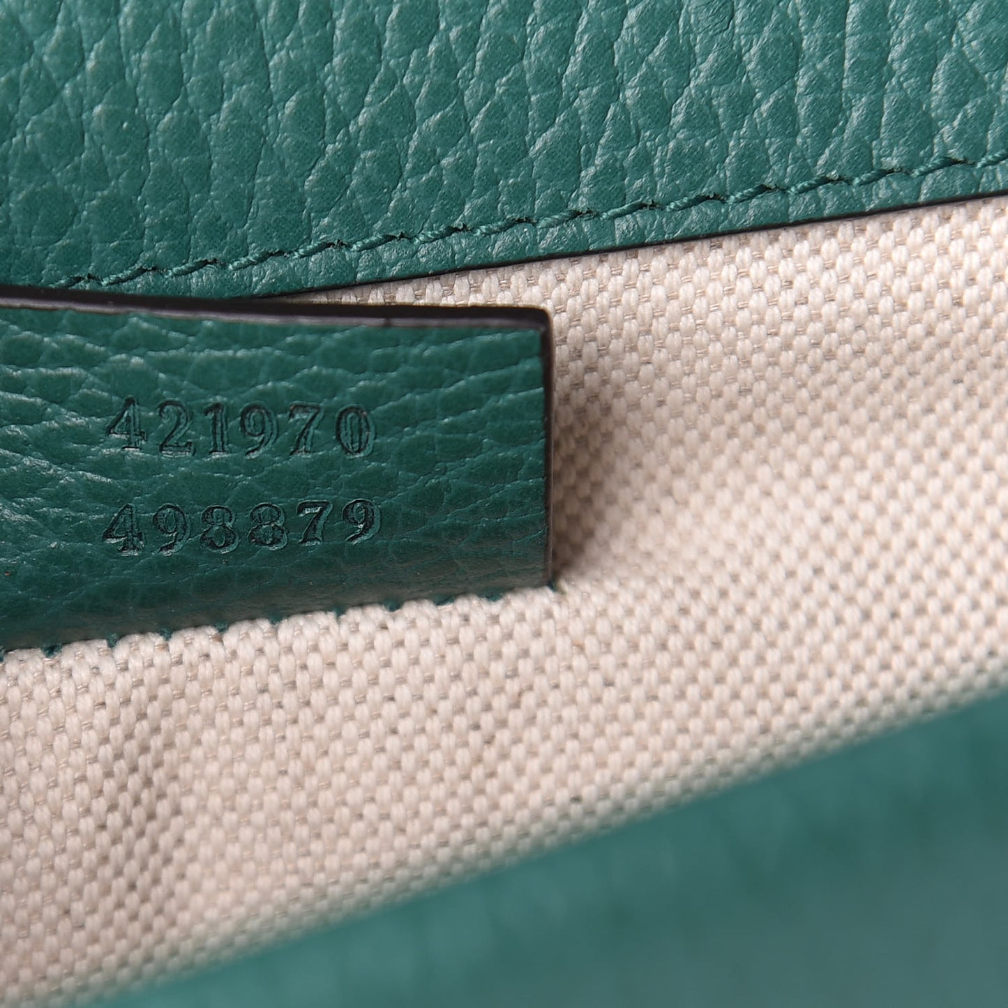 Calfskin Mini Dionysus Shoulder Bag Emerald