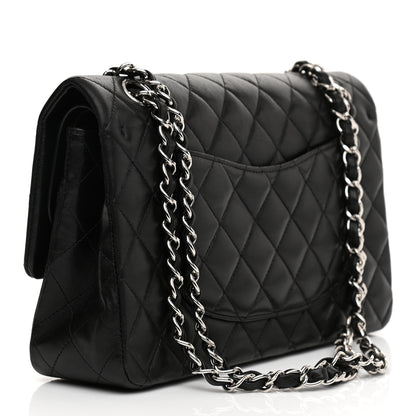 Chanel Lambskin Quilted Medium Double Flap Black 4 of 25