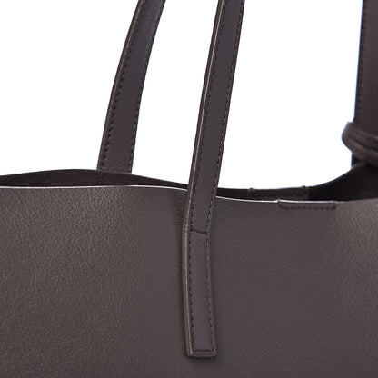 Saint Laurent Calfskin Large Shopping Tote Earth 11 of 15