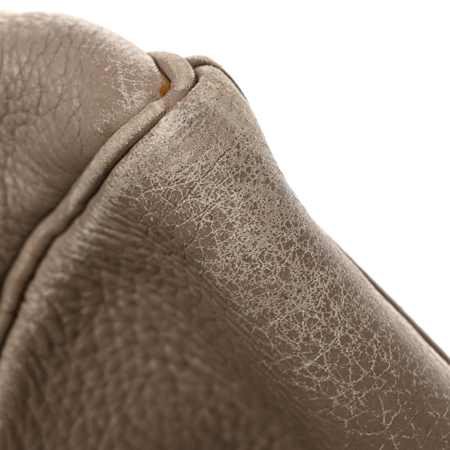Hermes Taurillon Clemence Kelly Retourne 35 Etoupe 12 of 27