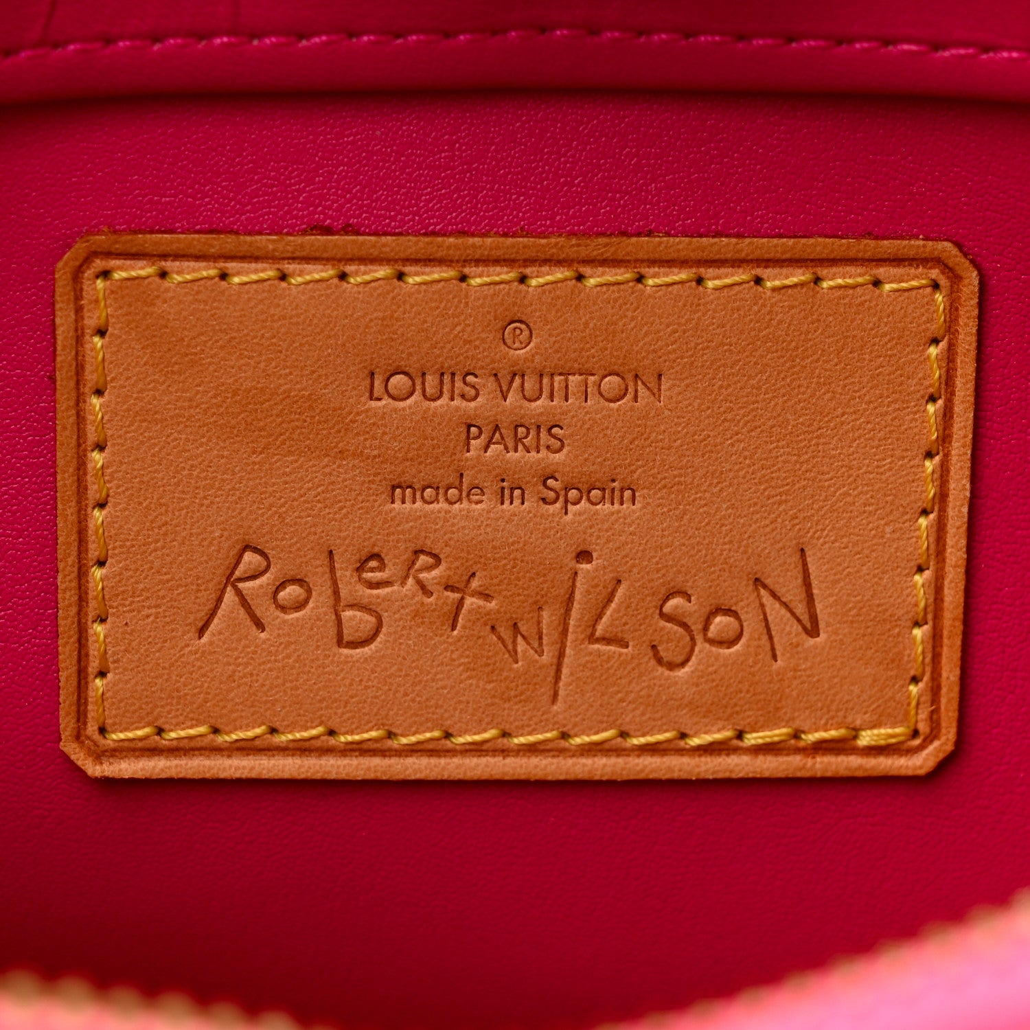 Louis Vuitton X Robert Wilson Vernis Fluo Houston Pink 6 of 10