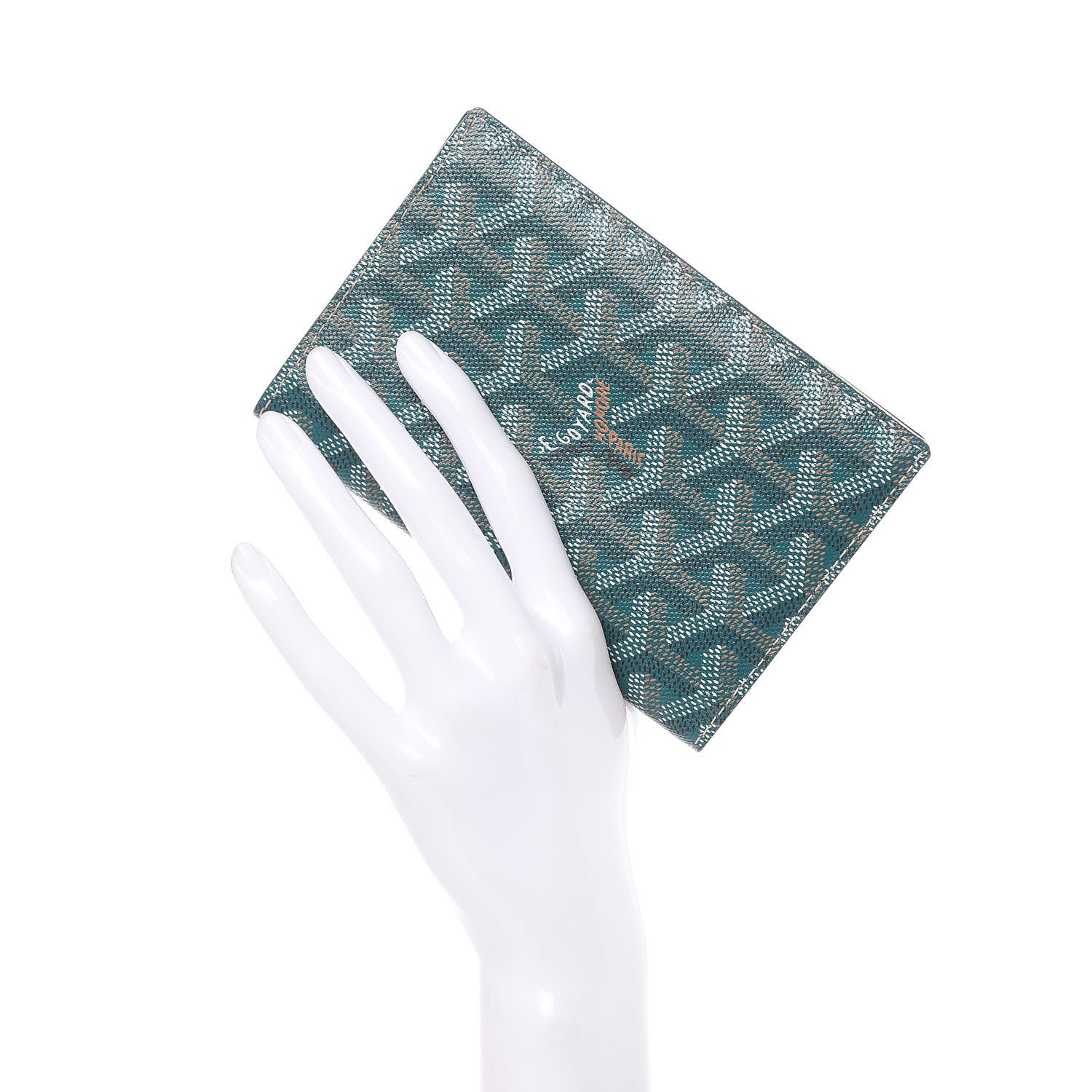 Goyard Goyardine Passport Wallet Green 2 of 8