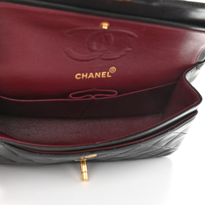 Chanel Lambskin Quilted Small Double Flap Black 4 of 15