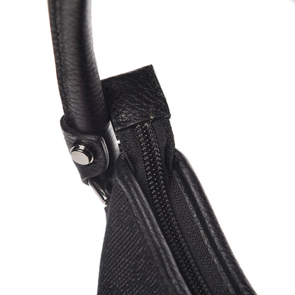 Gucci Denim Monogram Abbey D Ring Hobo Black 10 of 15