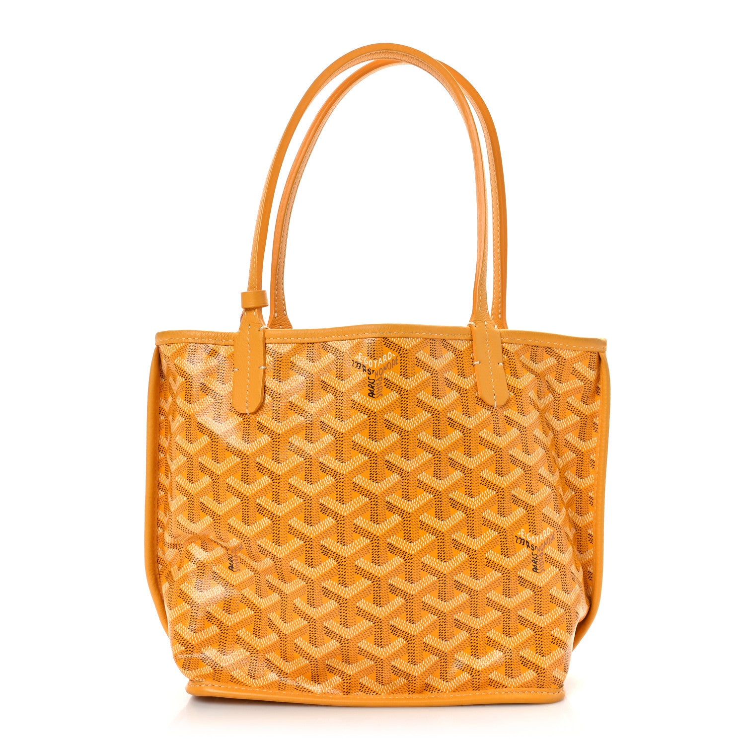 Goyard Goyardine Reversible Mini Anjou Yellow 3 of 16