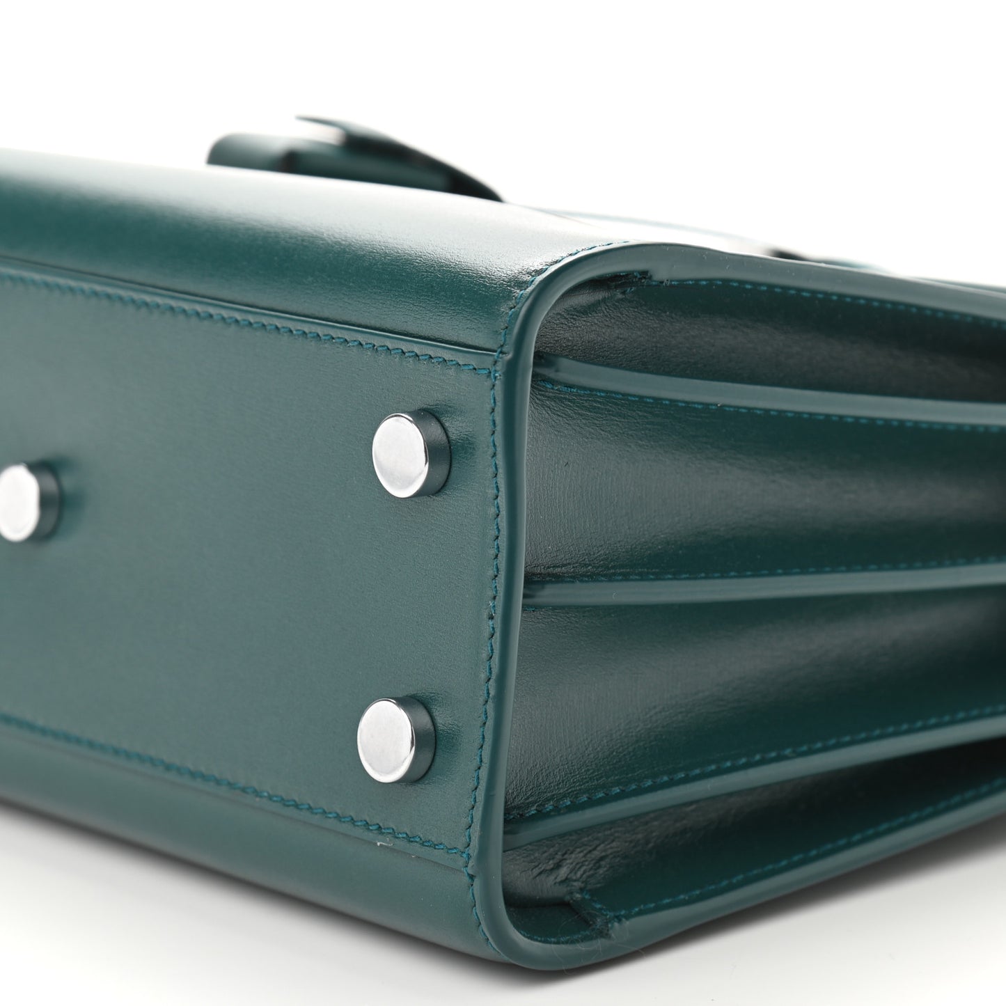 Calfskin Nano Sac De Jour Sea Turquoise