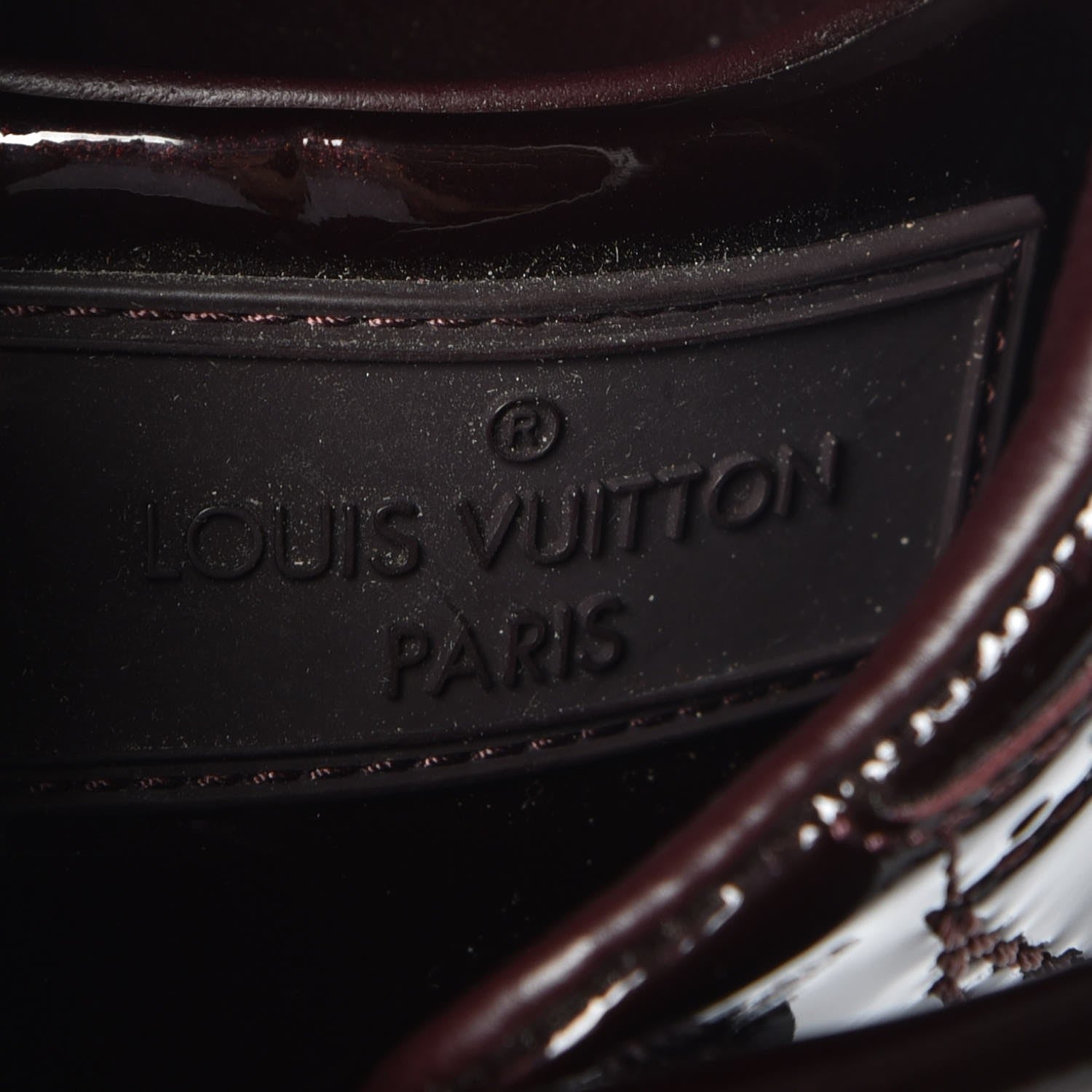 Louis Vuitton Patent Calfskin Sneaker 37.5 Amarante 6 of 8