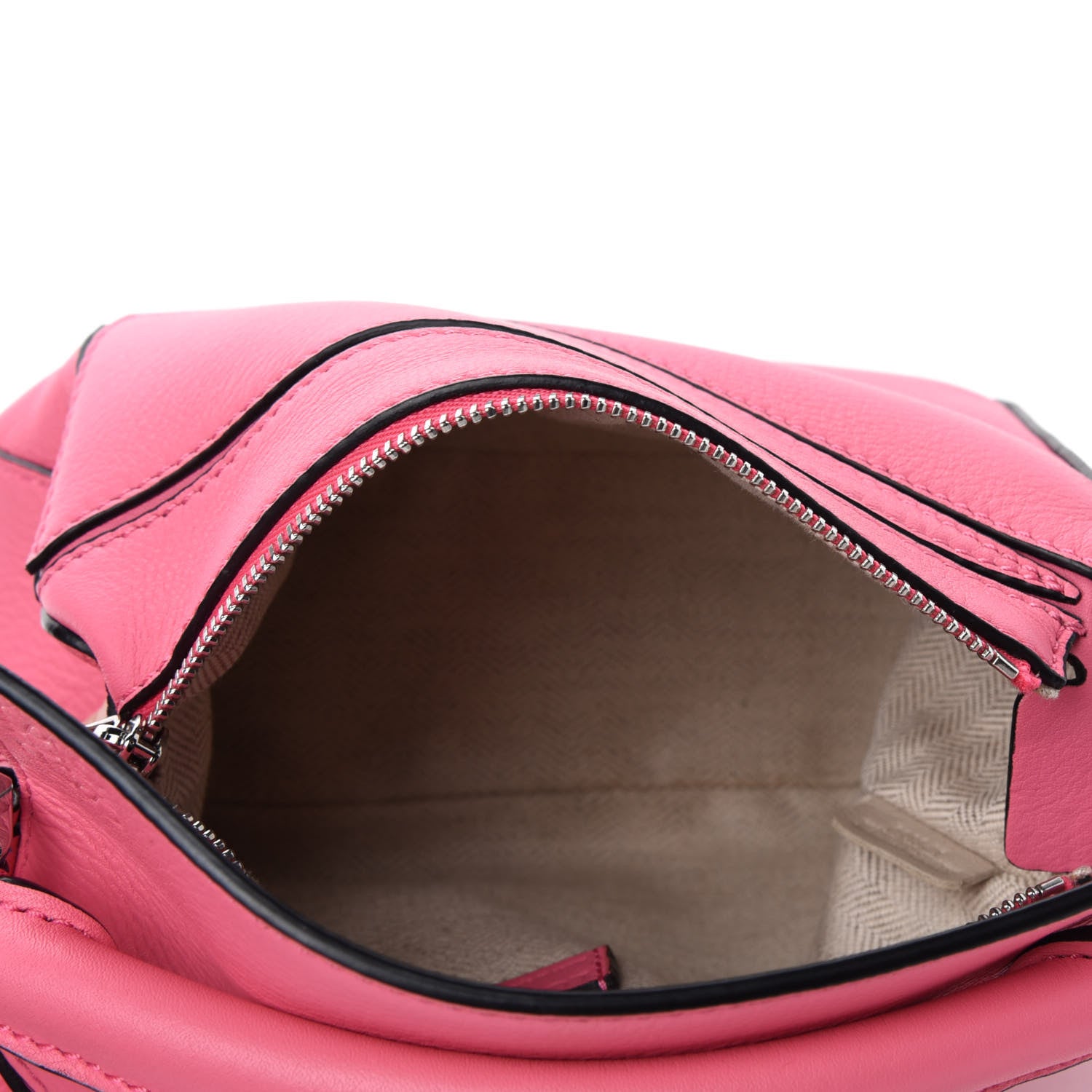 Loewe Calfskin Mini Puzzle Bag Wild Rose 5 of 10