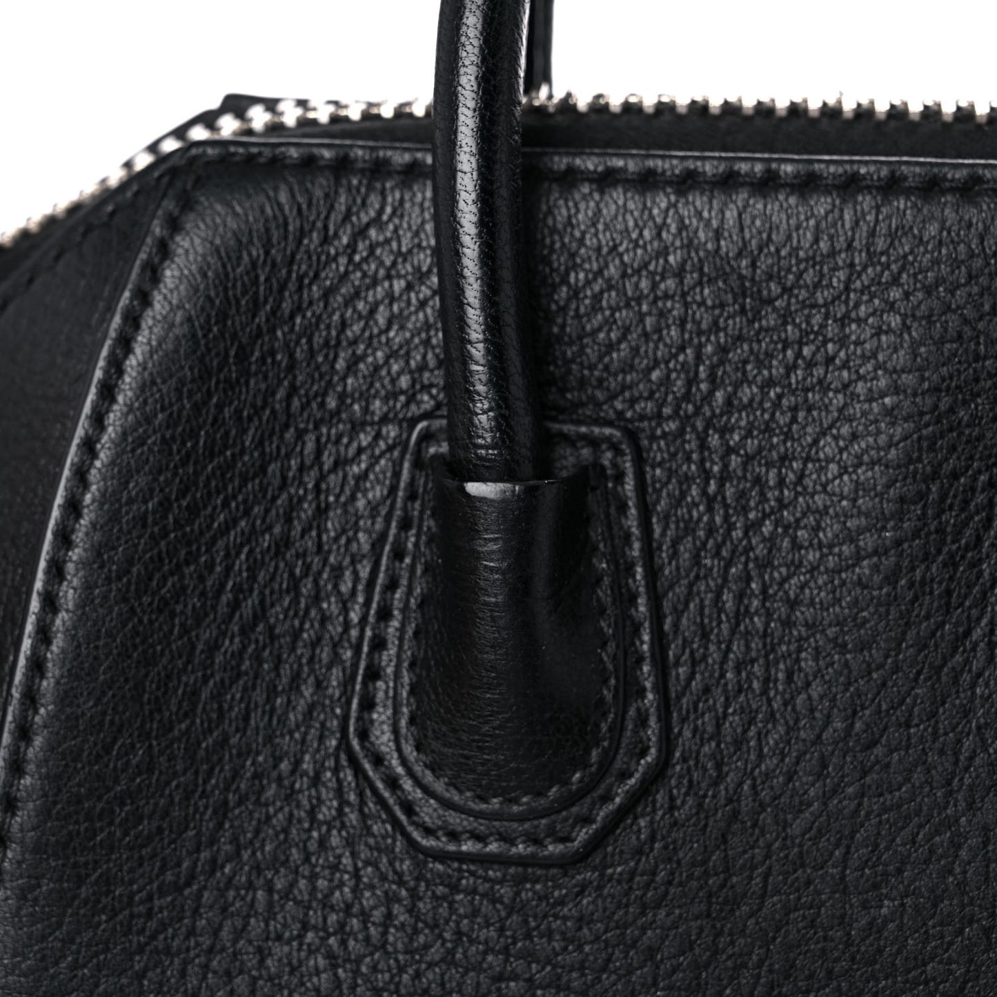 Sugar Goatskin Mini Antigona Black