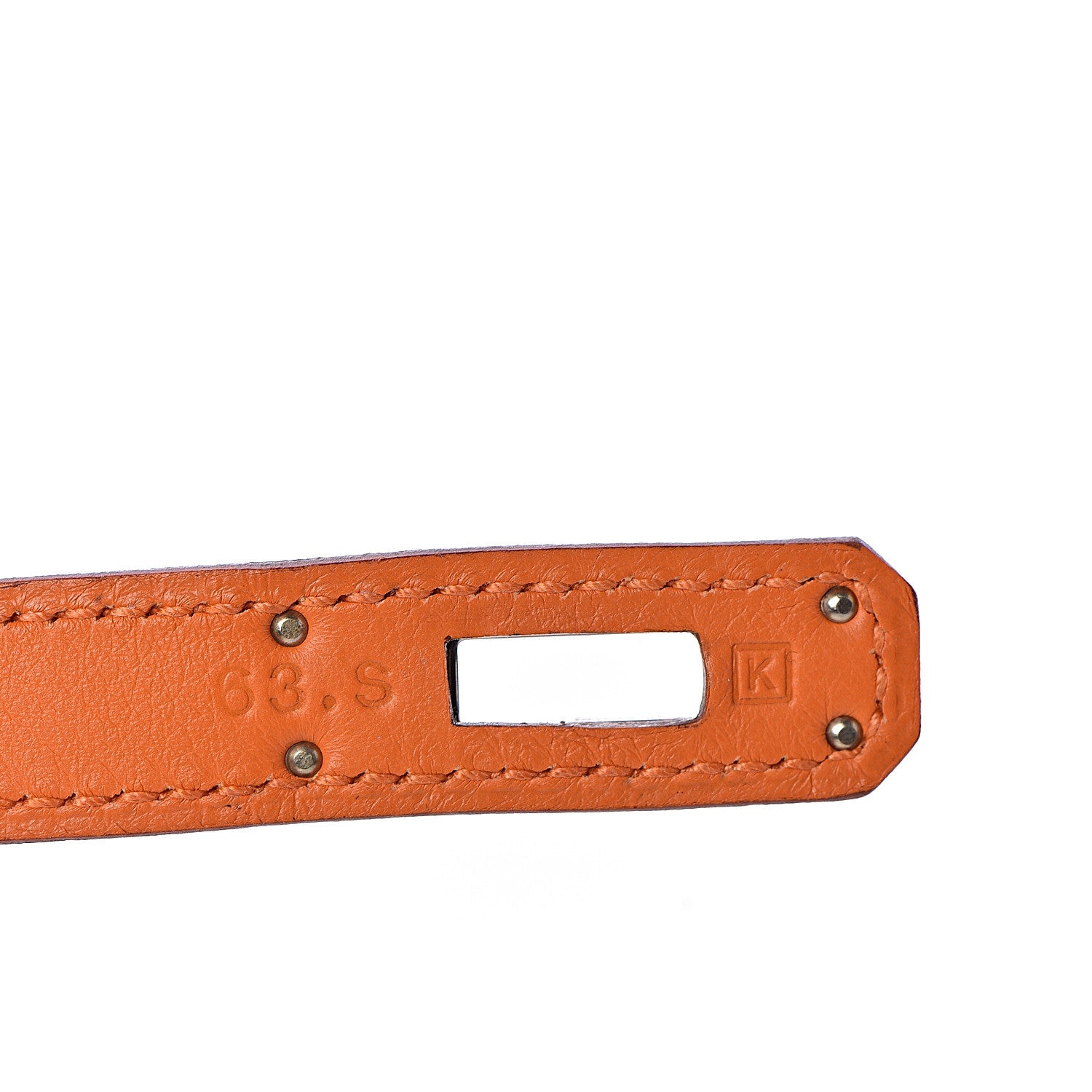 Hermes Swift Kelly Longue Clutch Pochette Orange 20 of 29