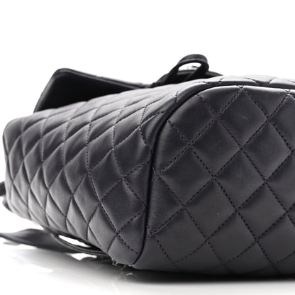 Chanel Lambskin Quilted Small Urban Spirit Backpack Navy 9 of 10
