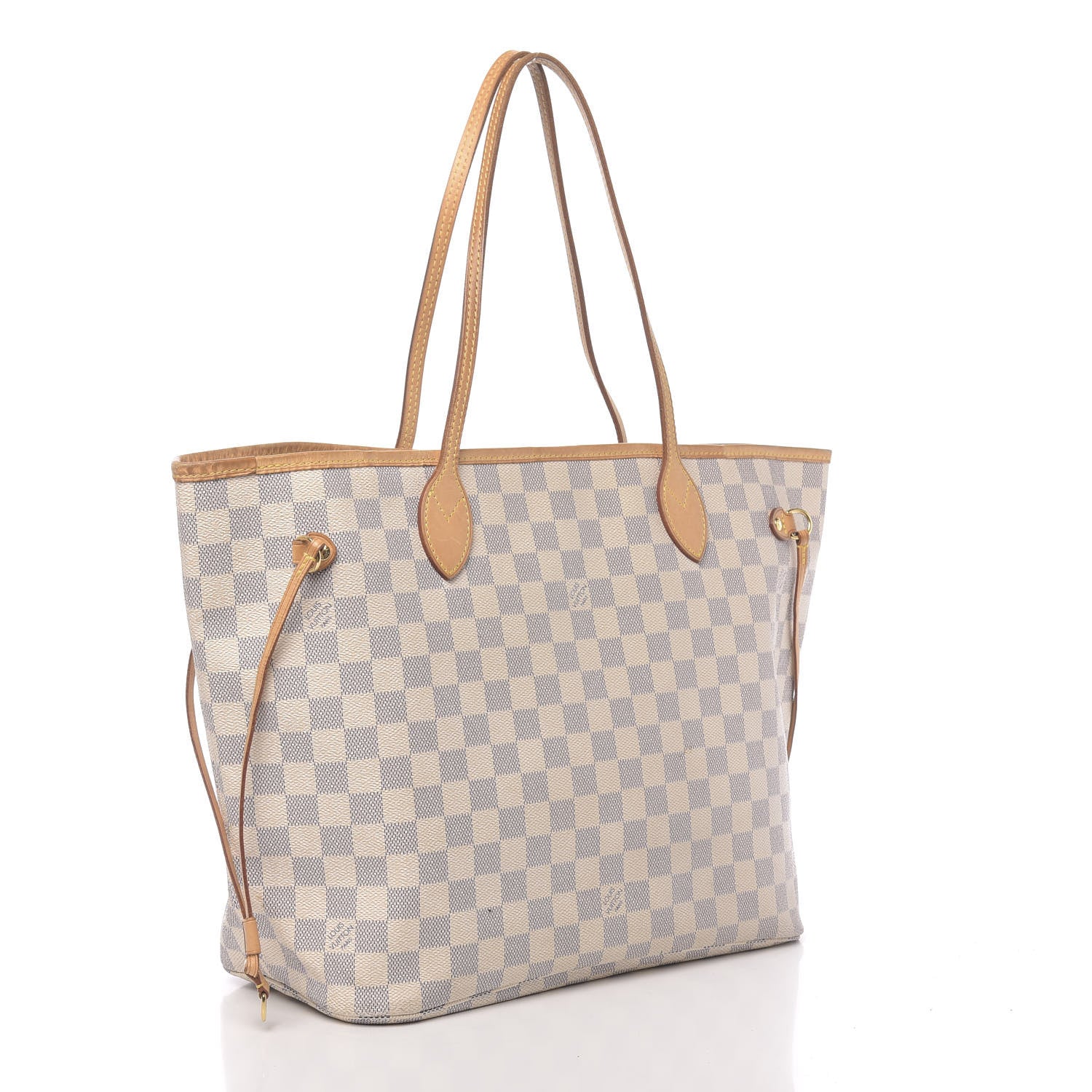 Louis Vuitton Damier Azur Neverfull MM 3 of 18