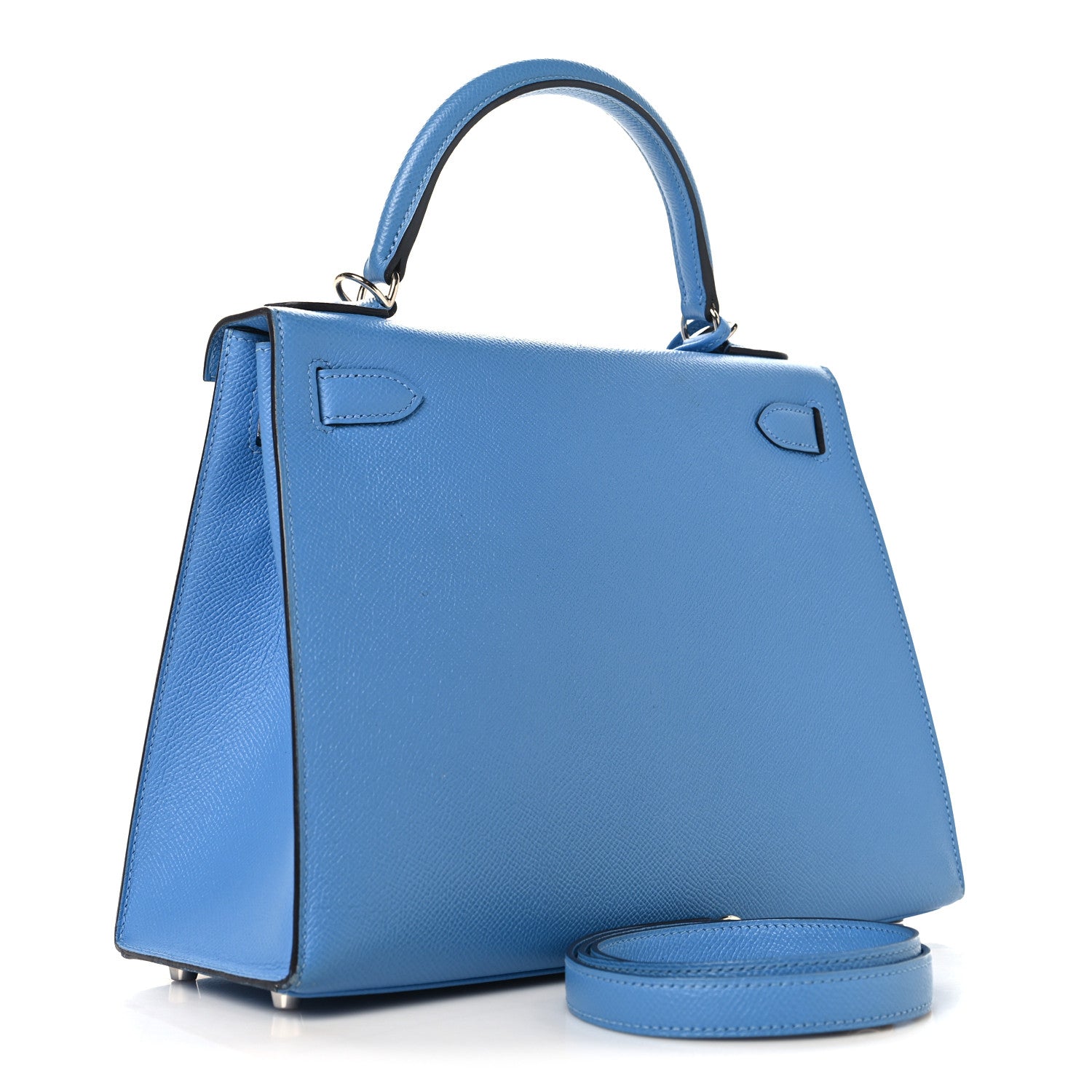 Hermes Epsom Kelly Sellier 28 Bleu Paradise 2 of 13