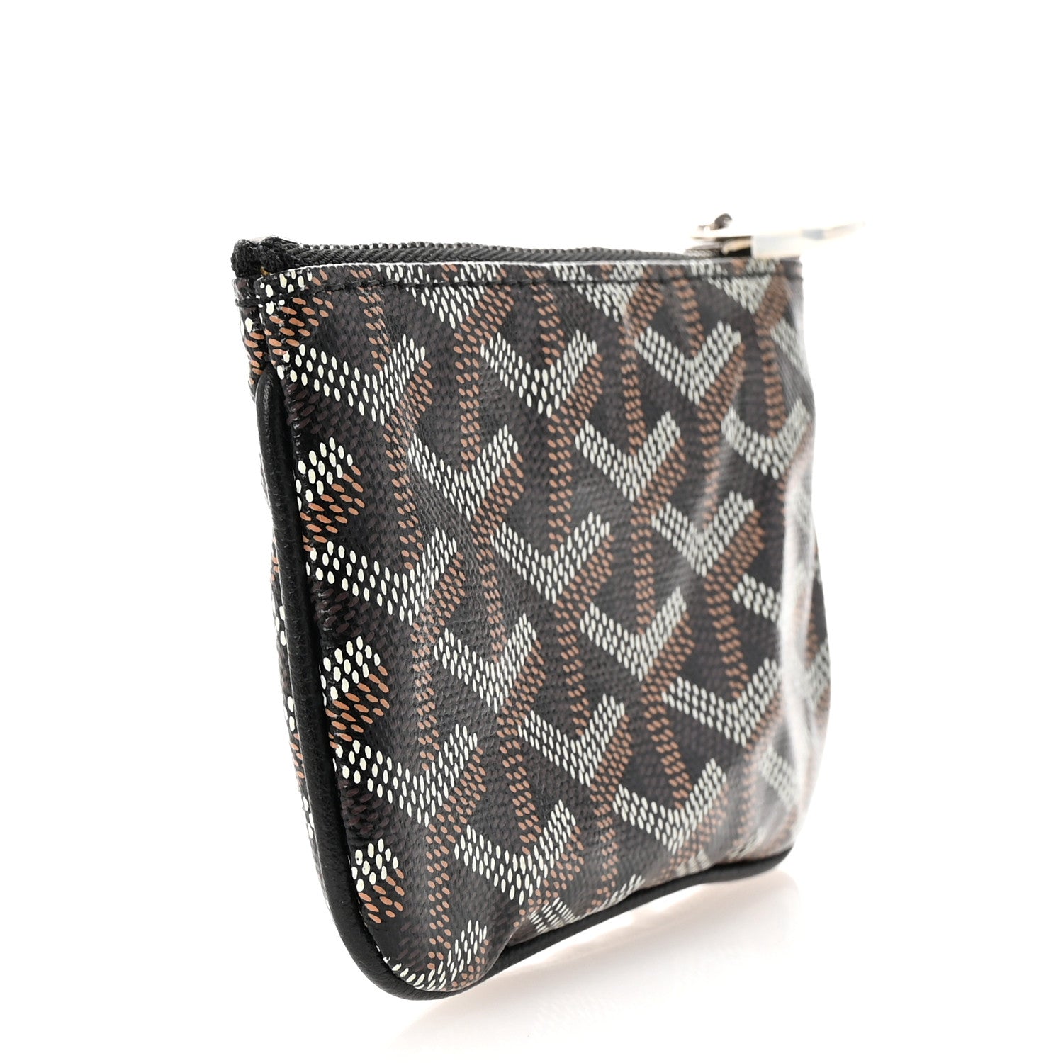 Goyard Goyardine Nano Senat Key Pouch Black 3 of 8