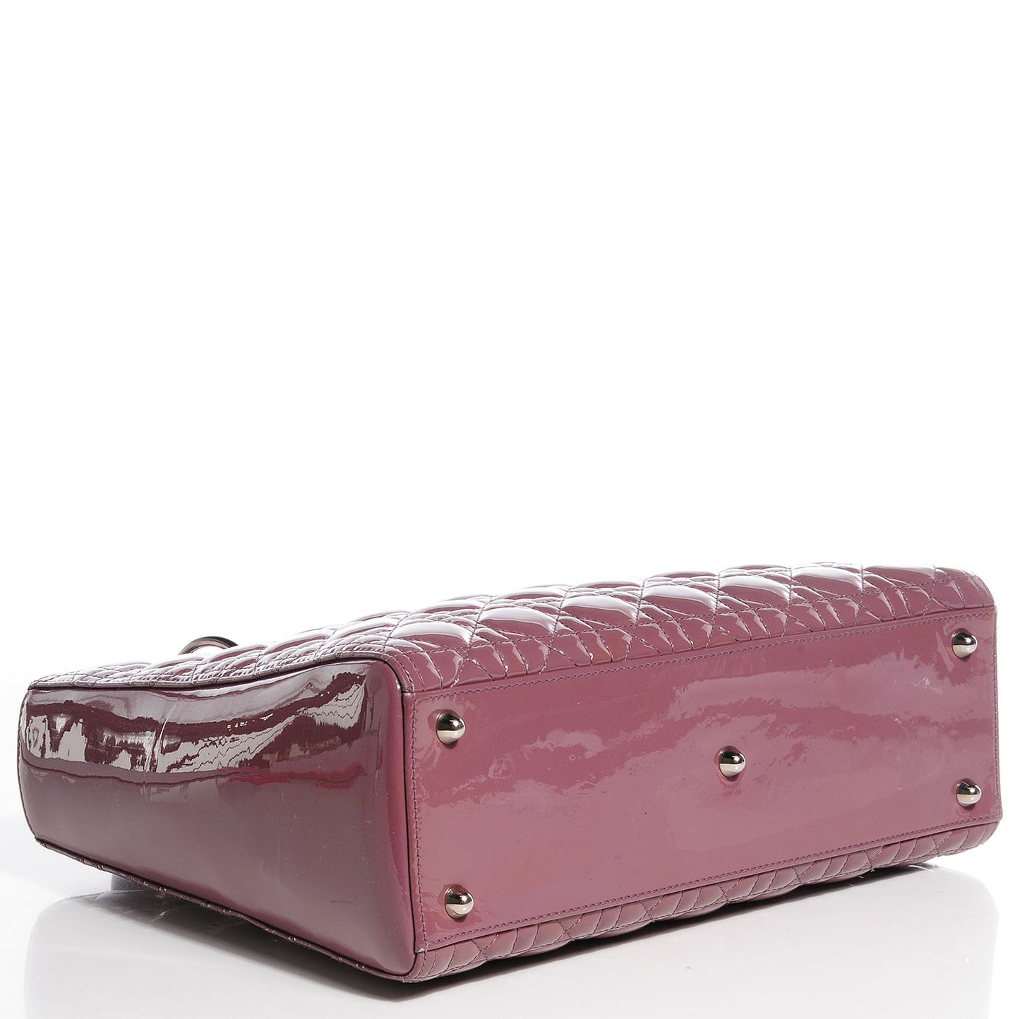 Patent Cannage Large Lady Dior