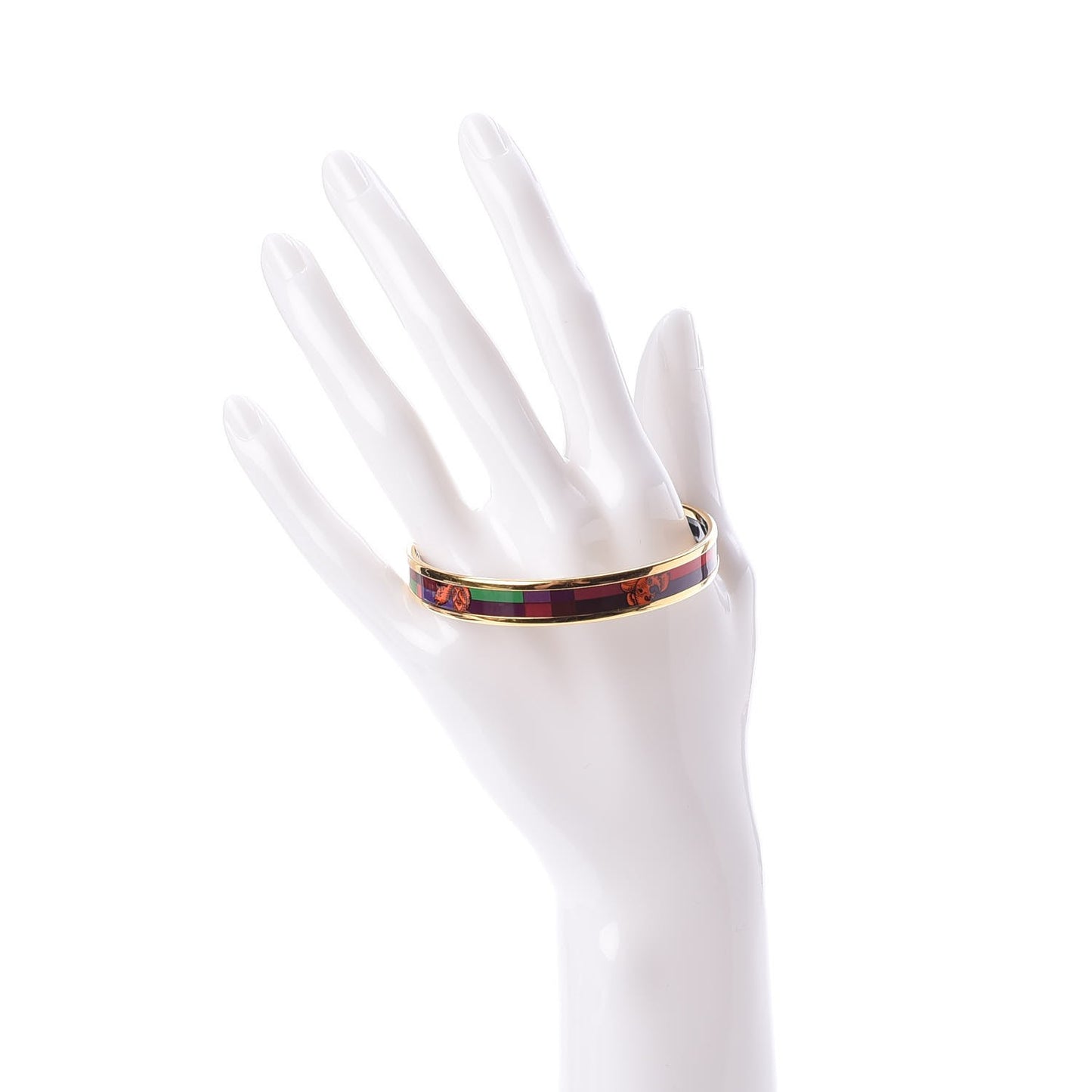Printed Enamel Della Cavalleria Narrow Bracelet 62