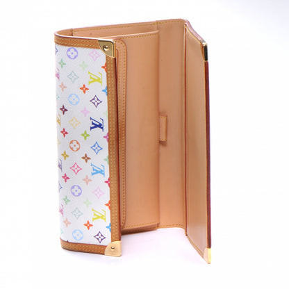 Louis Vuitton Monogram Multicolor Porte Tresor International Wallet White 5 of 8