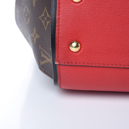 Louis Vuitton Calfskin Monogram Kimono Tote Cherry 9 of 11
