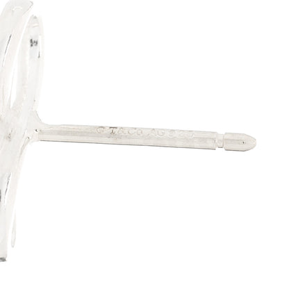 Tiffany Sterling Silver Infinity Earrings 3 of 3