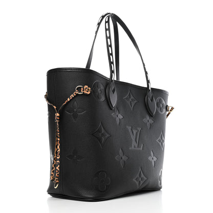 Louis Vuitton Empreinte Monogram Giant Wild At Heart Neverfull MM Black 2 of 4