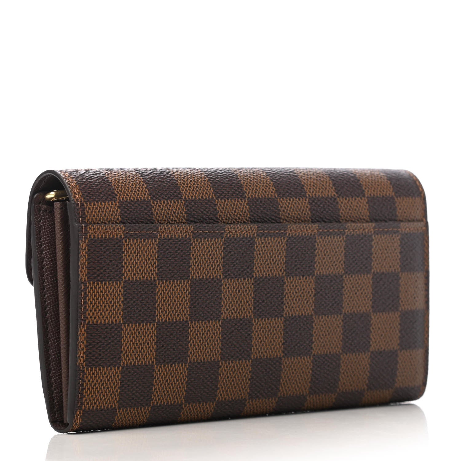 Louis Vuitton Damier Ebene Sarah Wallet NM 3 of 6