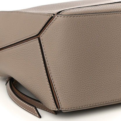 Loewe Grained Calfskin Small Puzzle Bag Sand Mink 8 of 9