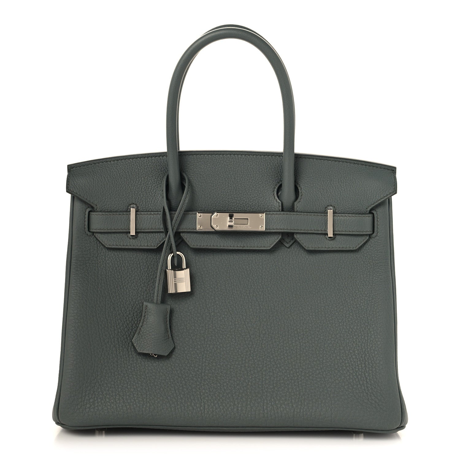 Hermes Togo Birkin 30 Vert Amande 1 of 13