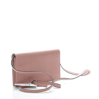 Gucci Dollar Calfskin Mini Swing Wallet Bag Soft Pink 3 of 9
