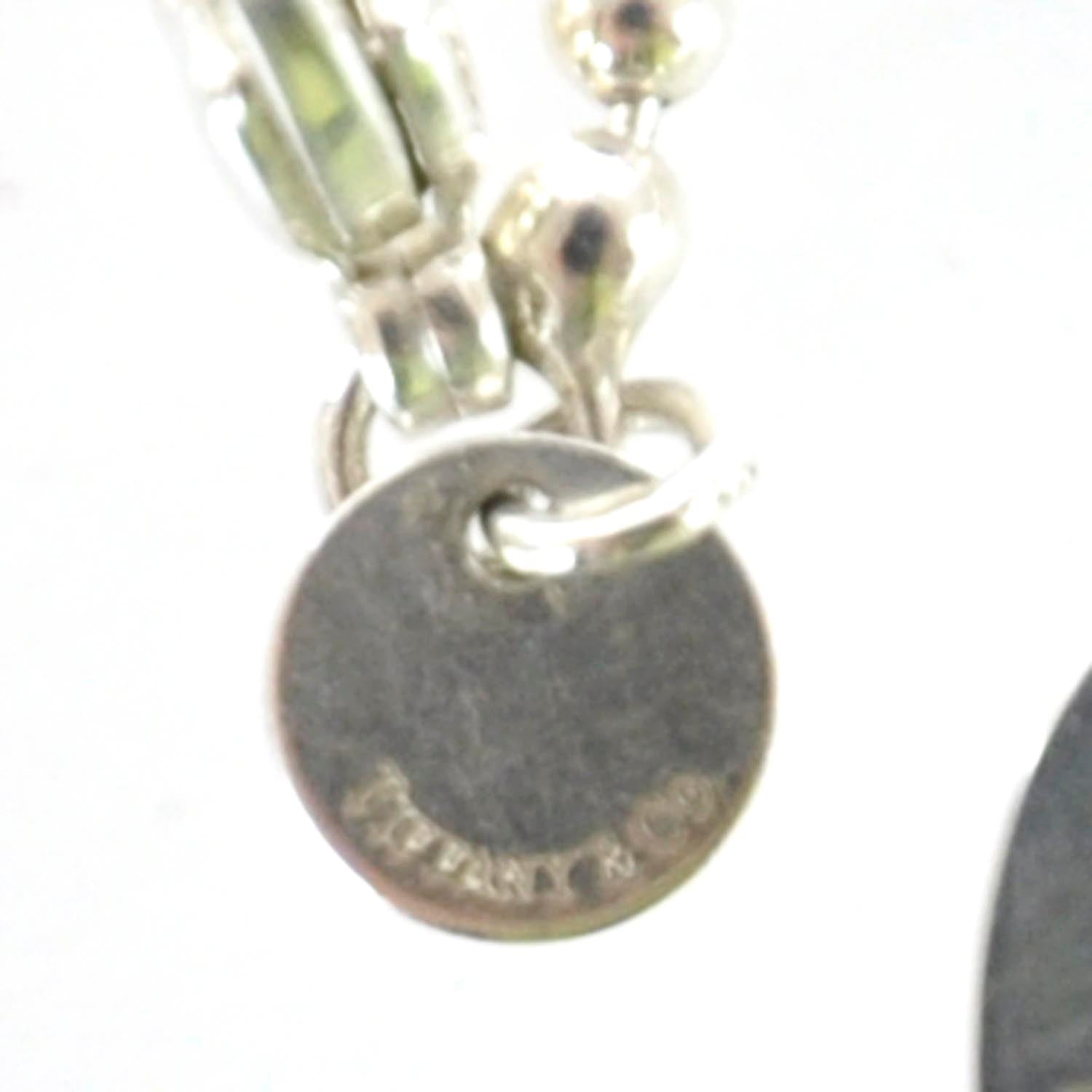 Tiffany Sterling Silver Long Return to Tiffany Heart Pendant Necklace 4 of 5