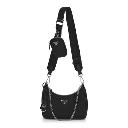 Prada Nylon Re-Edition 2005 Shoulder Bag Black 1 of 8