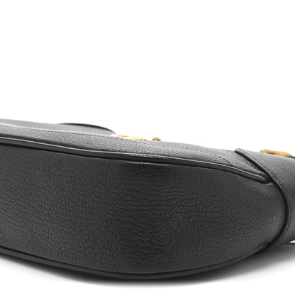 Gucci Goatskin Small Aphrodite Shoulder Bag Black 11 of 13