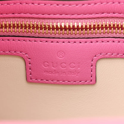 Gucci Patent Calfskin Small Jackie Shoulder Bag Pink 6 of 10