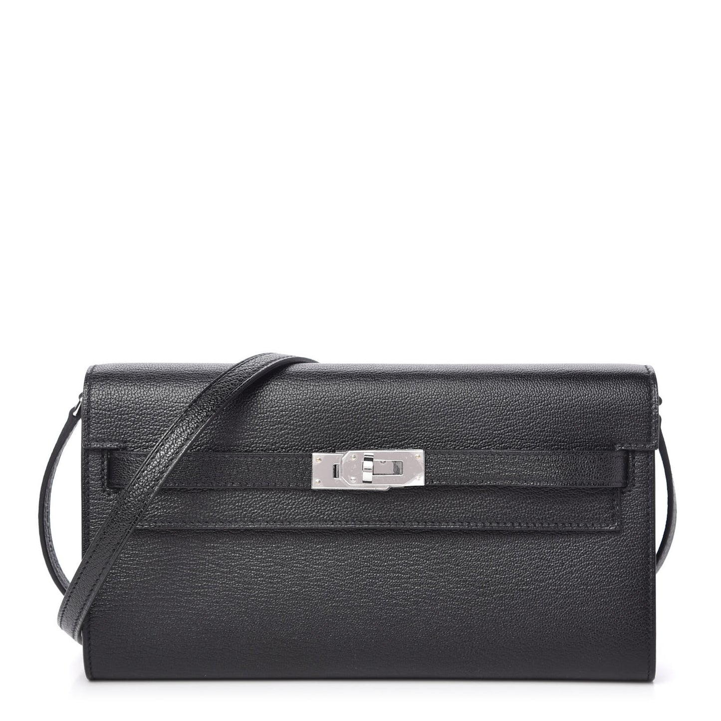 Chevre Mysore Kelly Wallet To Go Black