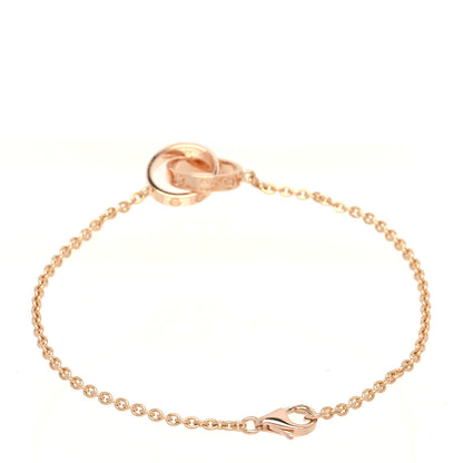 Cartier 18K Pink Gold Interlocking LOVE Bracelet 2 of 5