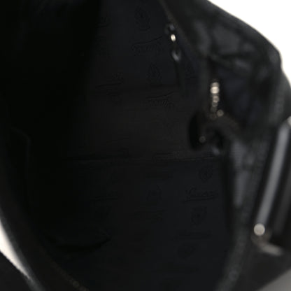Gucci Imprime Monogram Medium Flat Messenger Bag Black 5 of 10