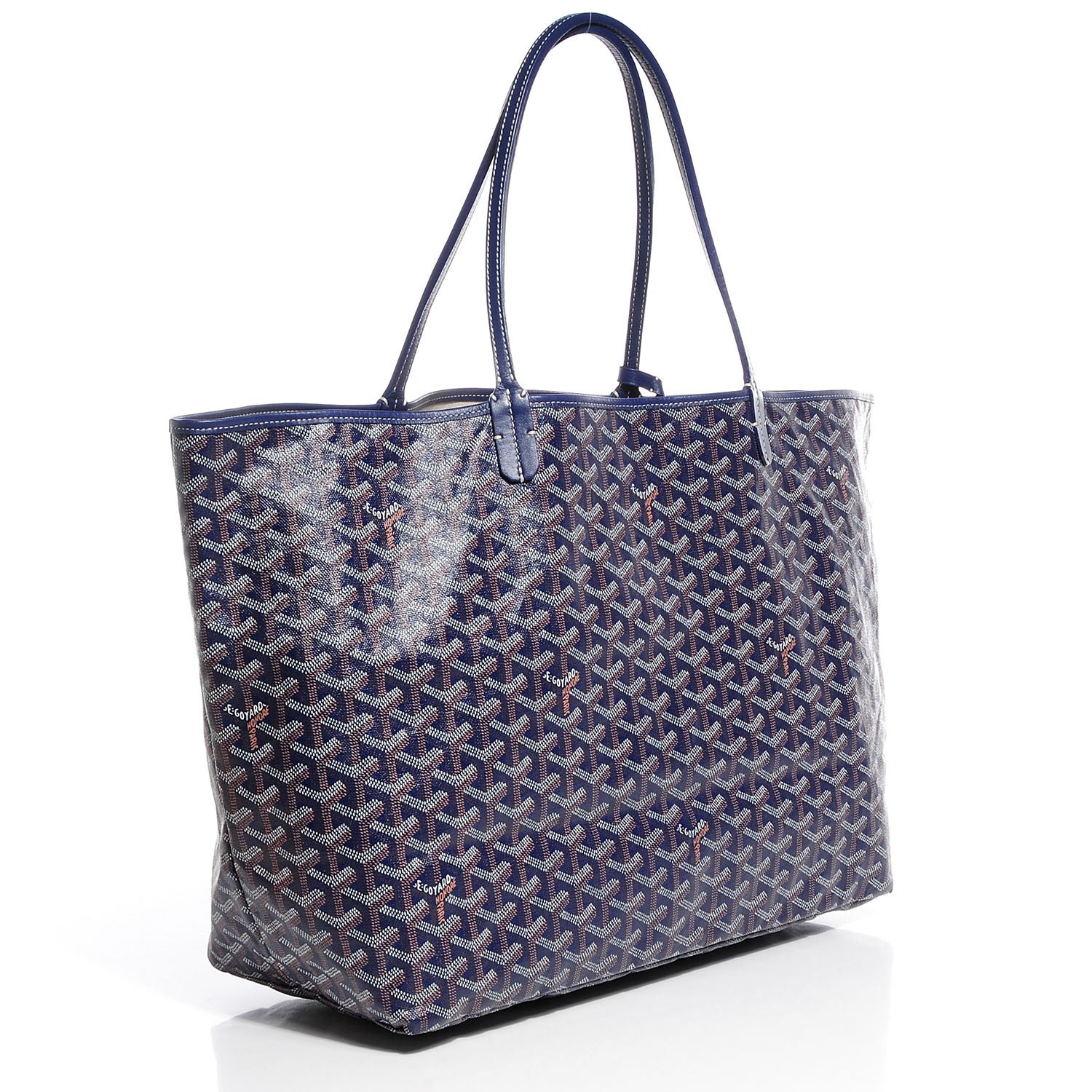 Goyard Goyardine Saint Louis GM Navy 4 of 9