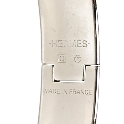 Hermes Enamel Narrow Clic Clac H Bracelet PM Rose Nymph 4 of 5