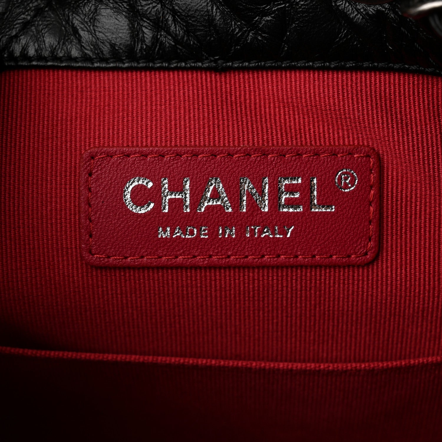 Chanel Aged Calfskin Quilted Small Gabrielle Backpack Black 6 of 10
