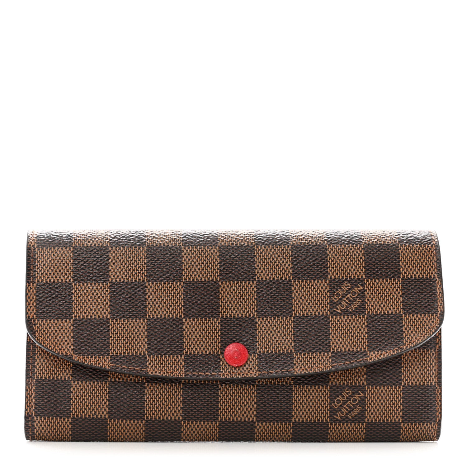 Louis Vuitton Monogram Emilie Wallet Rouge 1 of 11